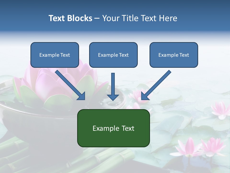 Relax Copy Flower PowerPoint Template