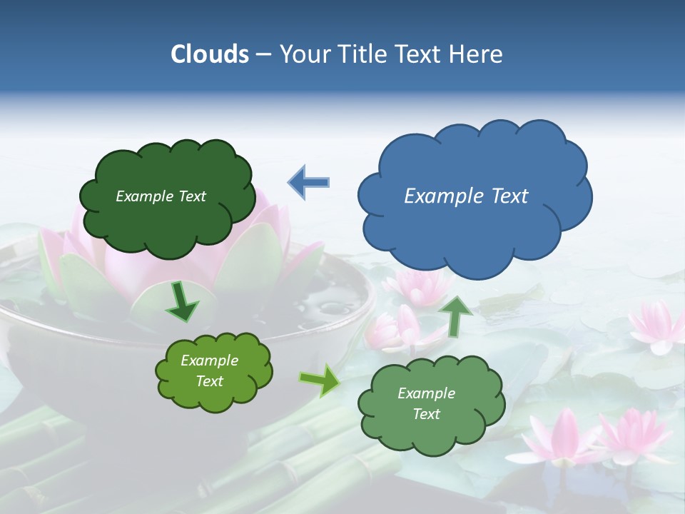 Relax Copy Flower PowerPoint Template
