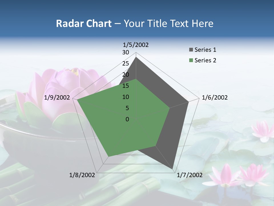 Relax Copy Flower PowerPoint Template