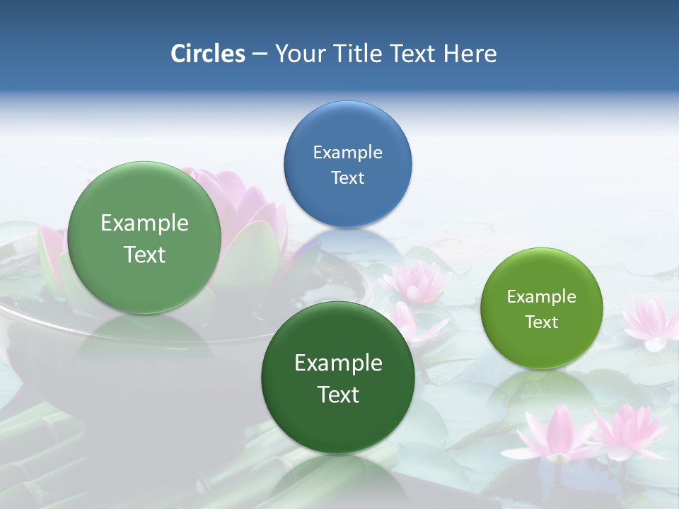 Relax Copy Flower PowerPoint Template