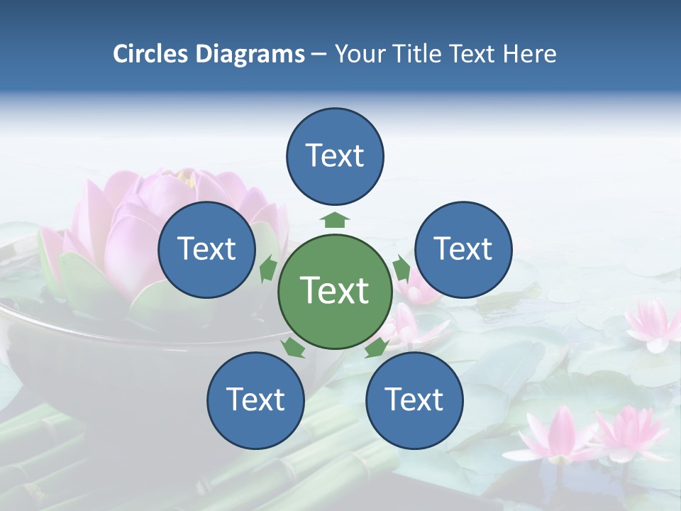 Relax Copy Flower PowerPoint Template
