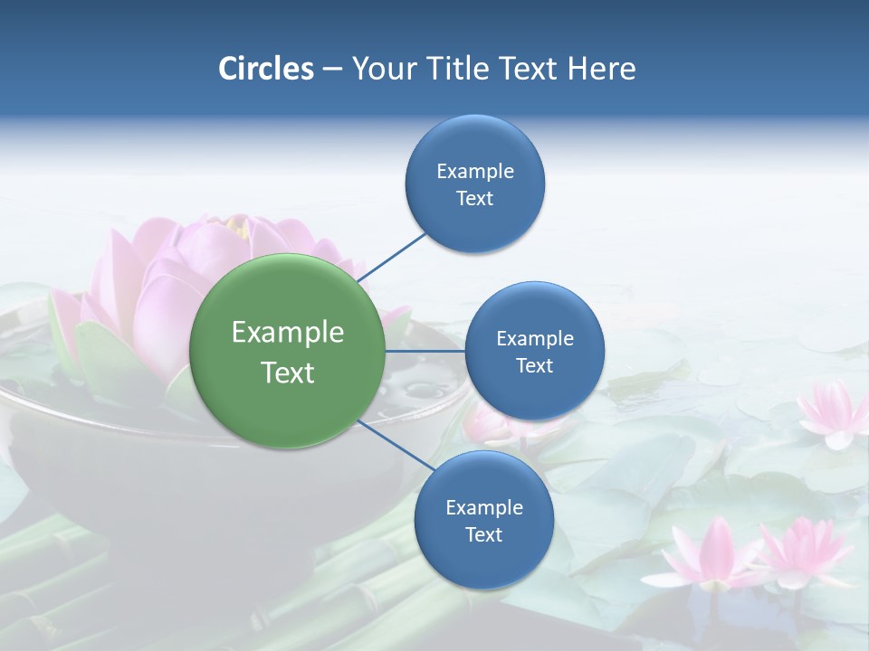 Relax Copy Flower PowerPoint Template