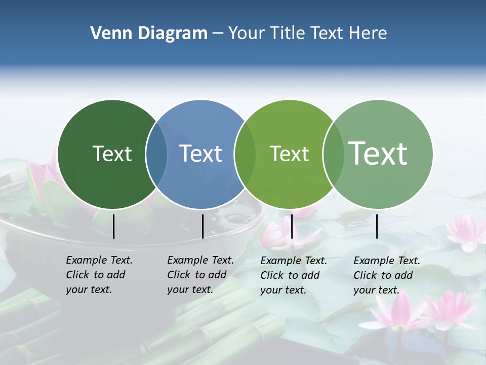 Relax Copy Flower PowerPoint Template