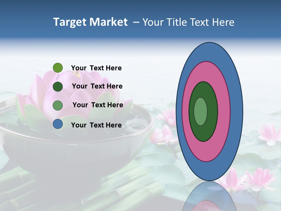 Relax Copy Flower PowerPoint Template