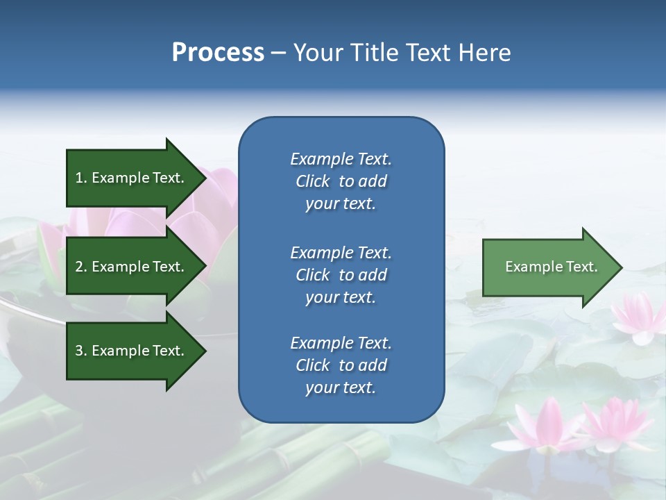 Relax Copy Flower PowerPoint Template