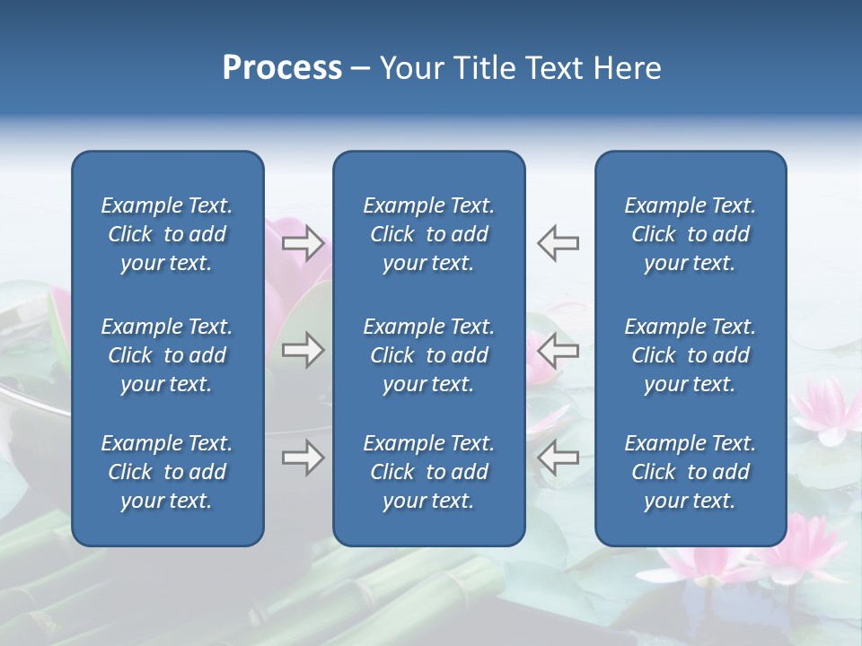 Relax Copy Flower PowerPoint Template