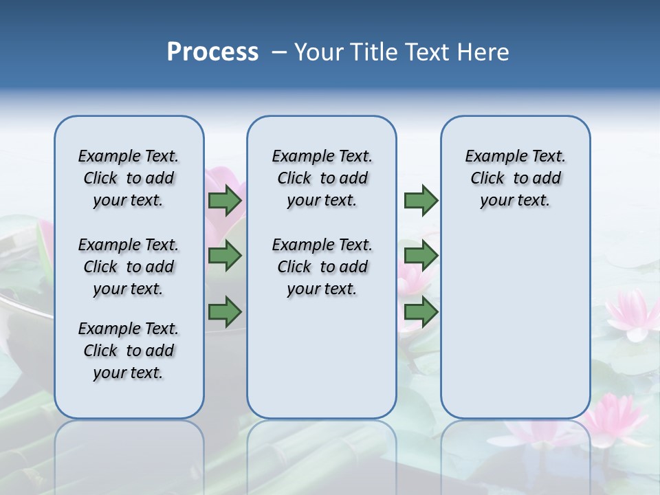 Relax Copy Flower PowerPoint Template