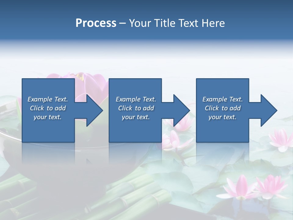 Relax Copy Flower PowerPoint Template