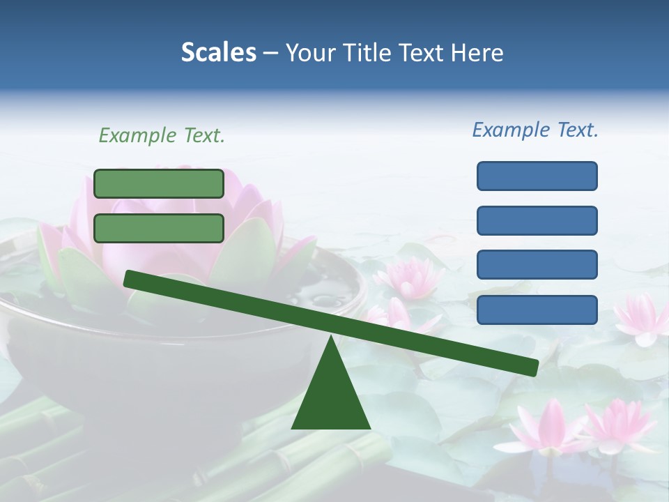 Relax Copy Flower PowerPoint Template