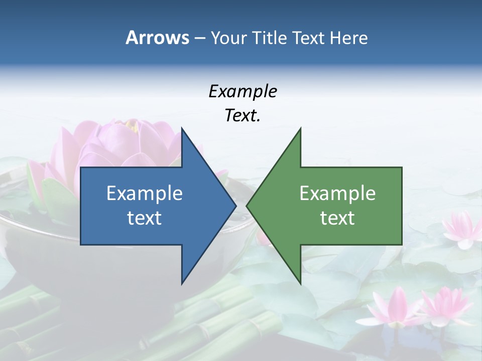 Relax Copy Flower PowerPoint Template