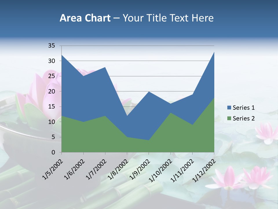 Relax Copy Flower PowerPoint Template