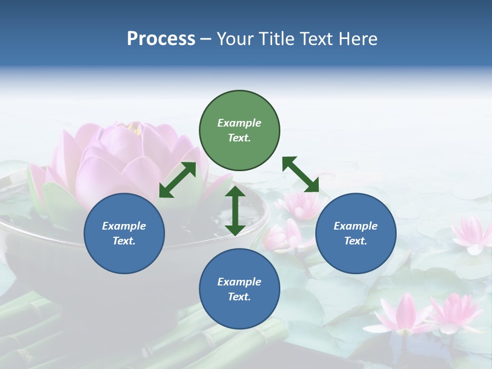 Relax Copy Flower PowerPoint Template