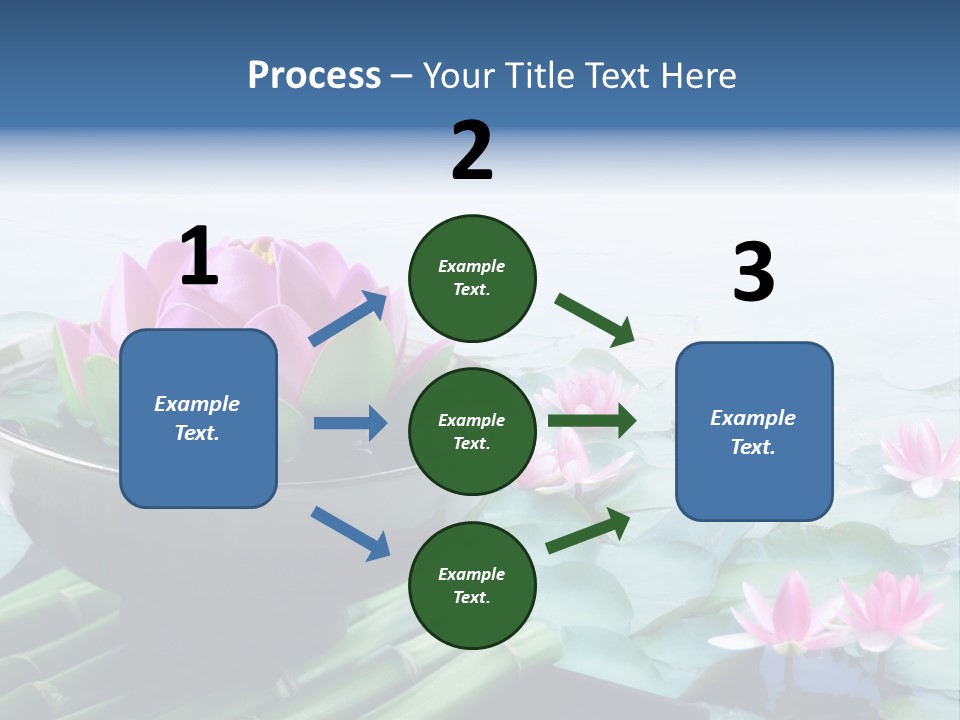 Relax Copy Flower PowerPoint Template