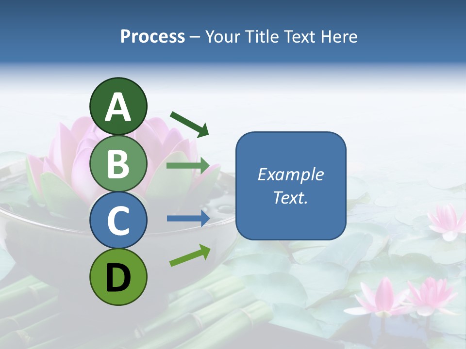 Relax Copy Flower PowerPoint Template