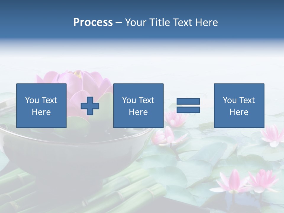 Relax Copy Flower PowerPoint Template