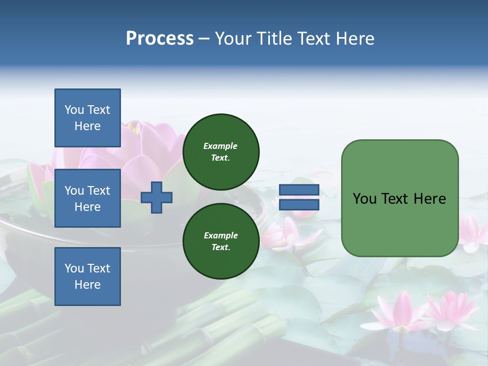 Relax Copy Flower PowerPoint Template