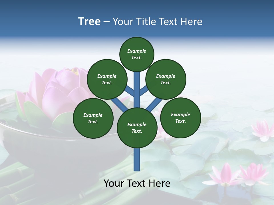 Relax Copy Flower PowerPoint Template