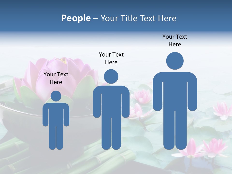 Relax Copy Flower PowerPoint Template
