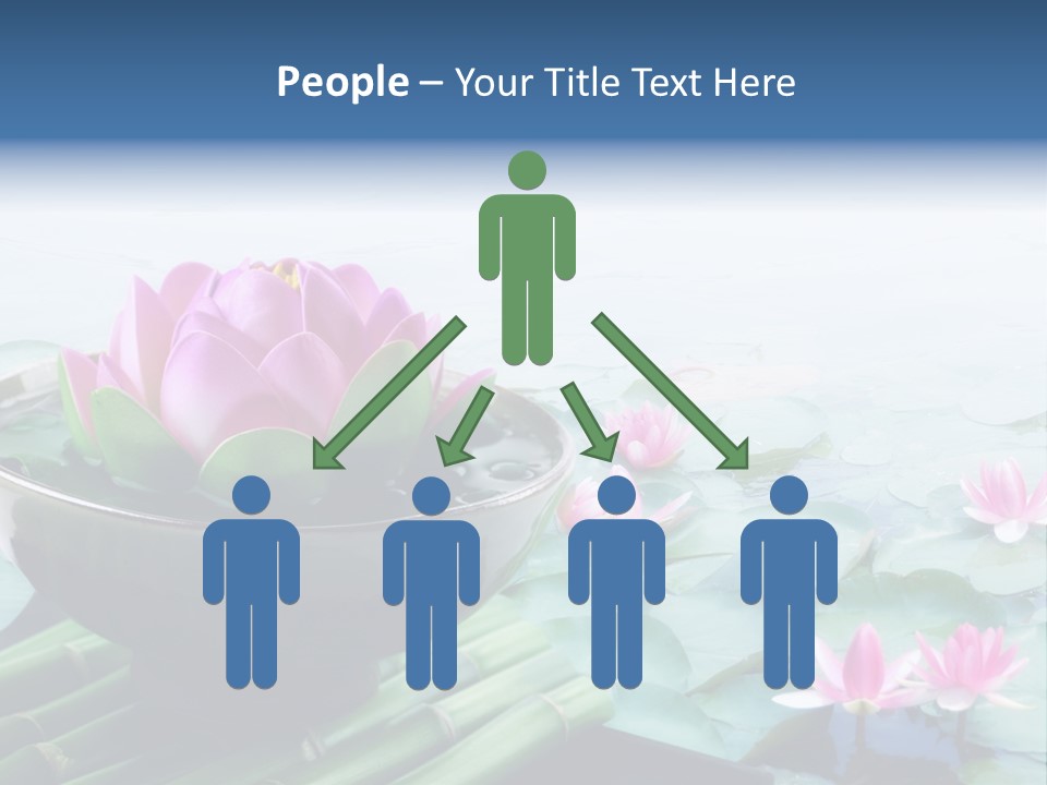 Relax Copy Flower PowerPoint Template