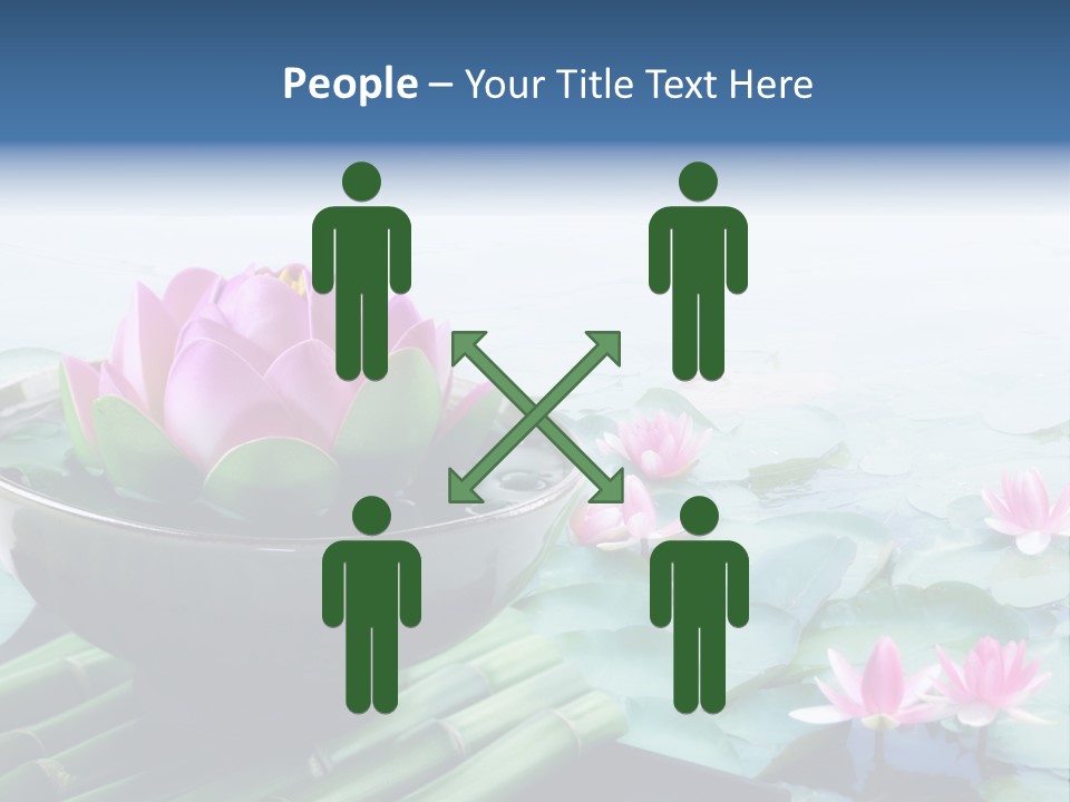 Relax Copy Flower PowerPoint Template