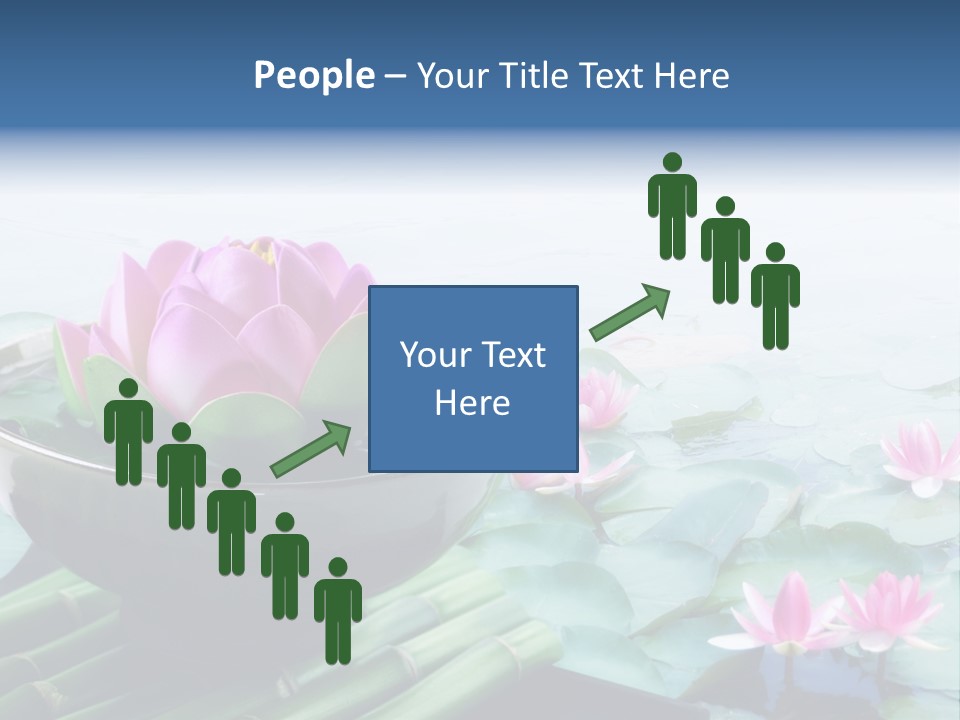 Relax Copy Flower PowerPoint Template
