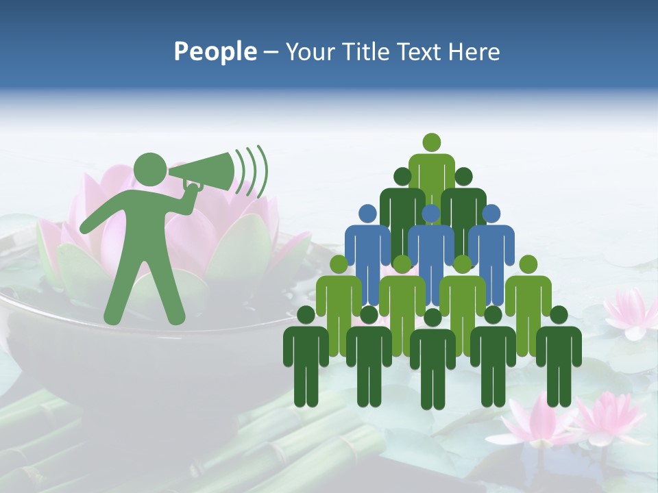 Relax Copy Flower PowerPoint Template