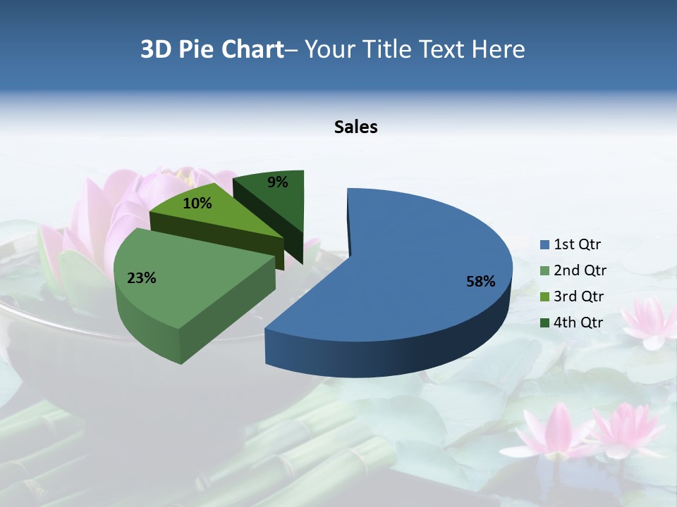 Relax Copy Flower PowerPoint Template