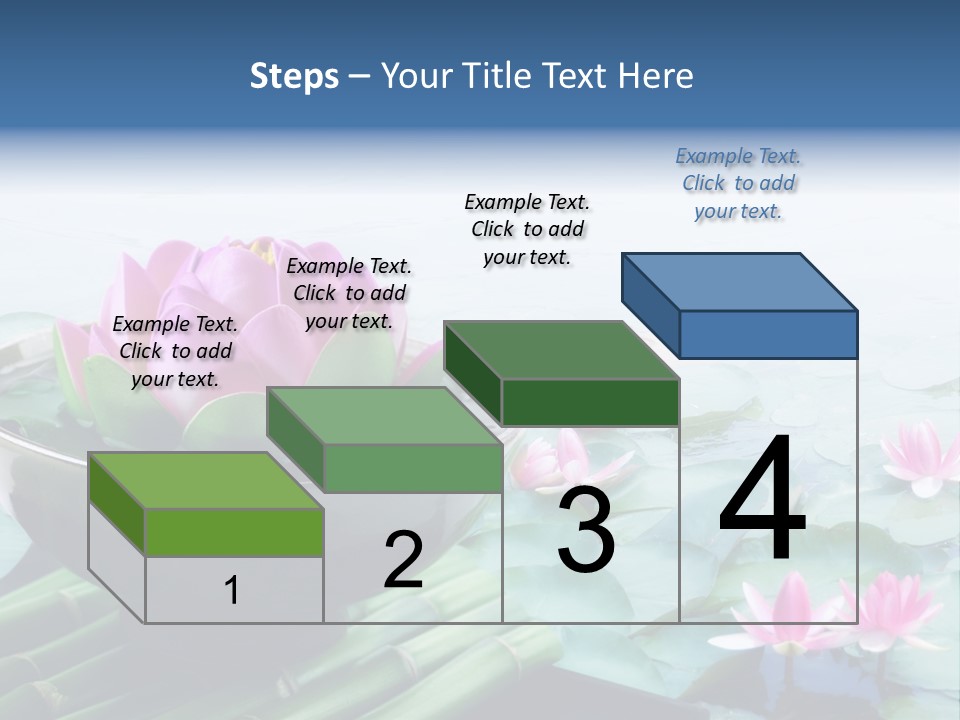 Relax Copy Flower PowerPoint Template