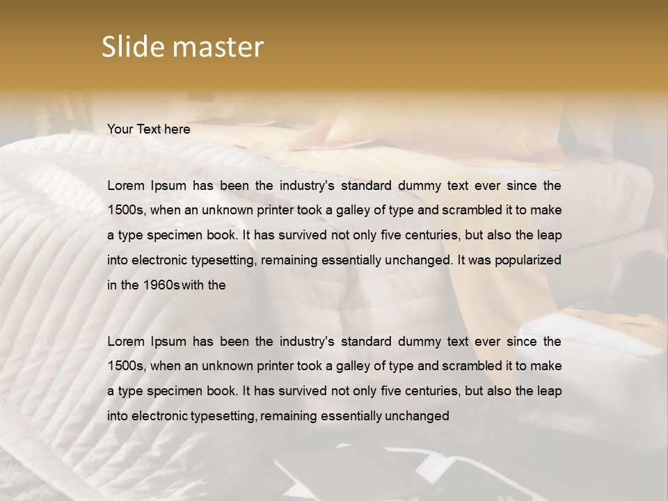 Dream Layout Decoration PowerPoint Template