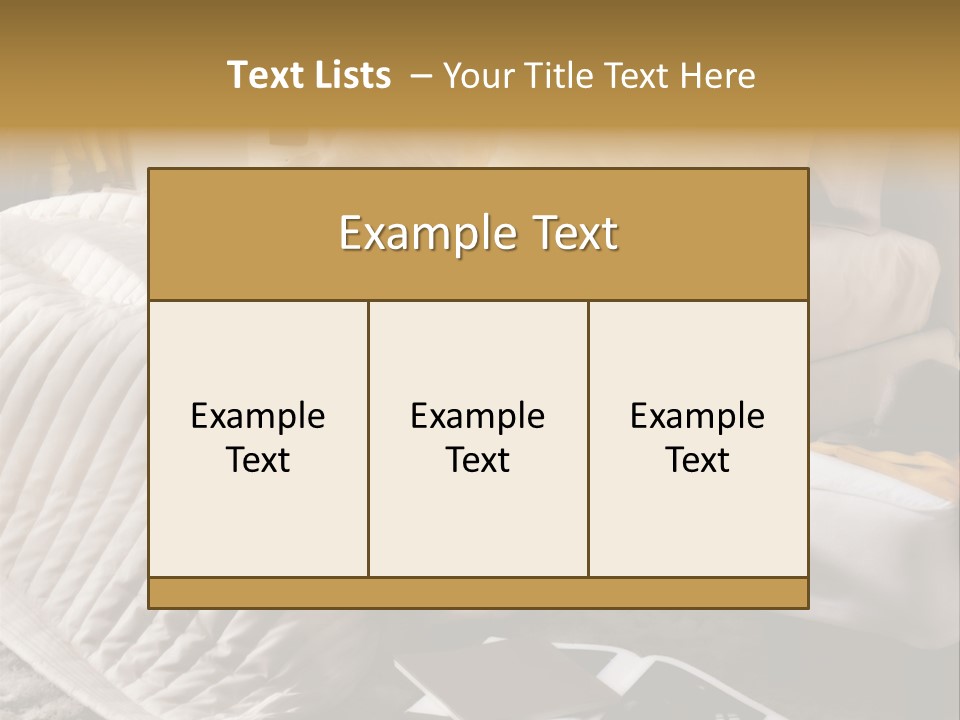 Dream Layout Decoration PowerPoint Template