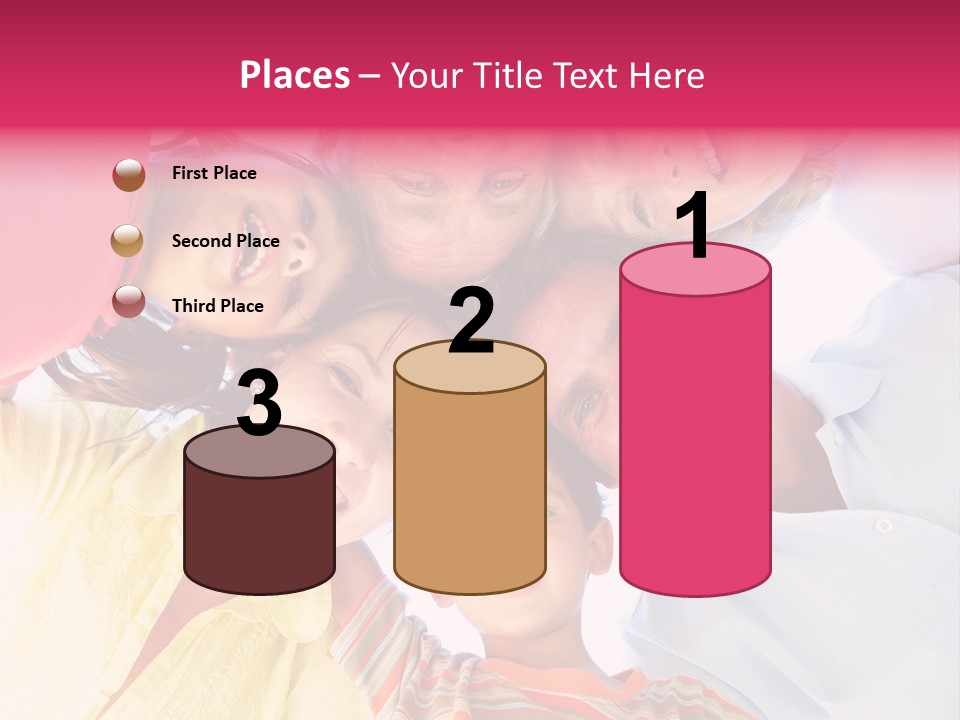 Girl Smiling Child PowerPoint Template