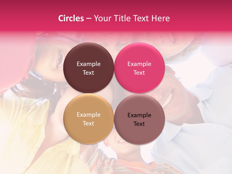 Girl Smiling Child PowerPoint Template