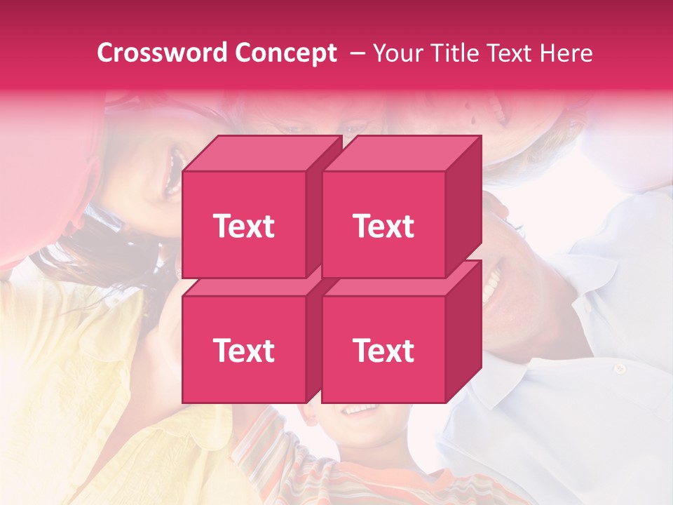 Girl Smiling Child PowerPoint Template