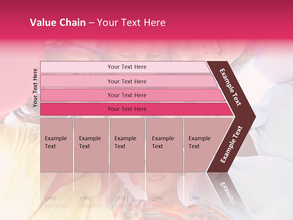 Girl Smiling Child PowerPoint Template