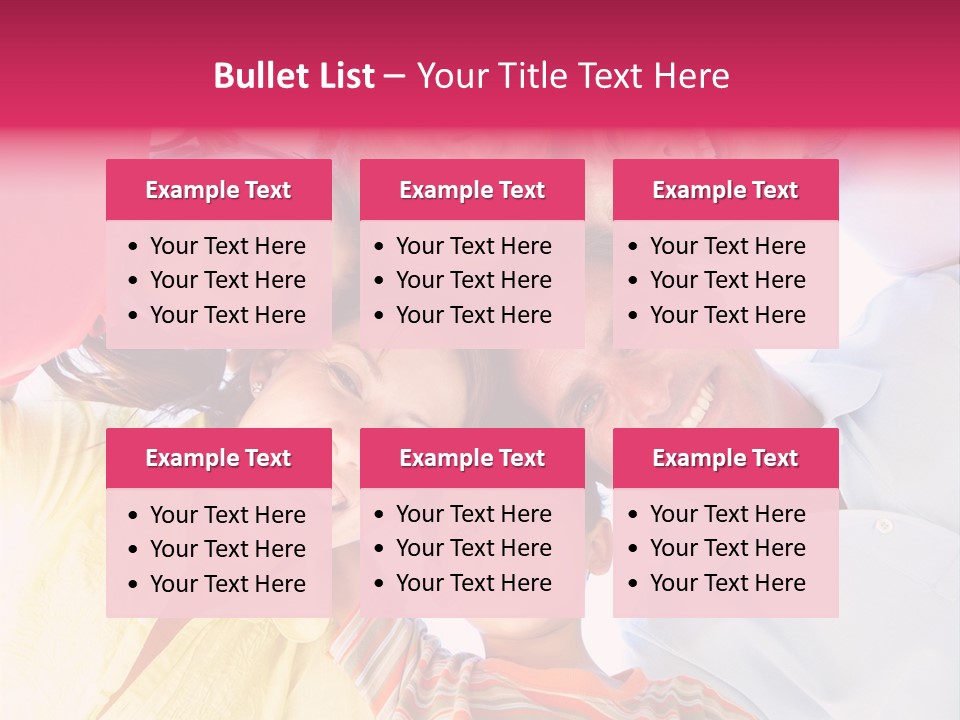 Girl Smiling Child PowerPoint Template