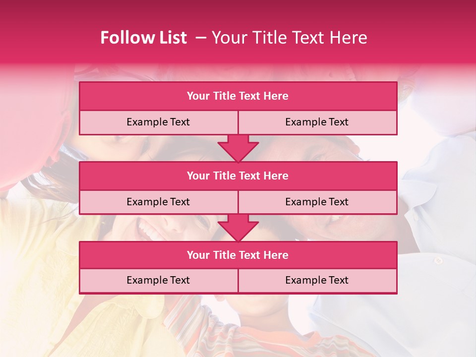 Girl Smiling Child PowerPoint Template