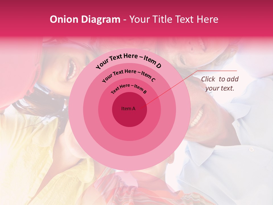 Girl Smiling Child PowerPoint Template