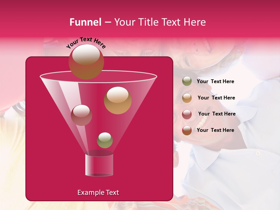 Girl Smiling Child PowerPoint Template