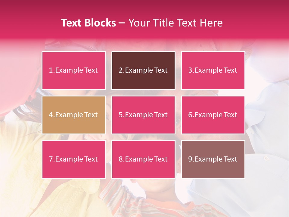 Girl Smiling Child PowerPoint Template