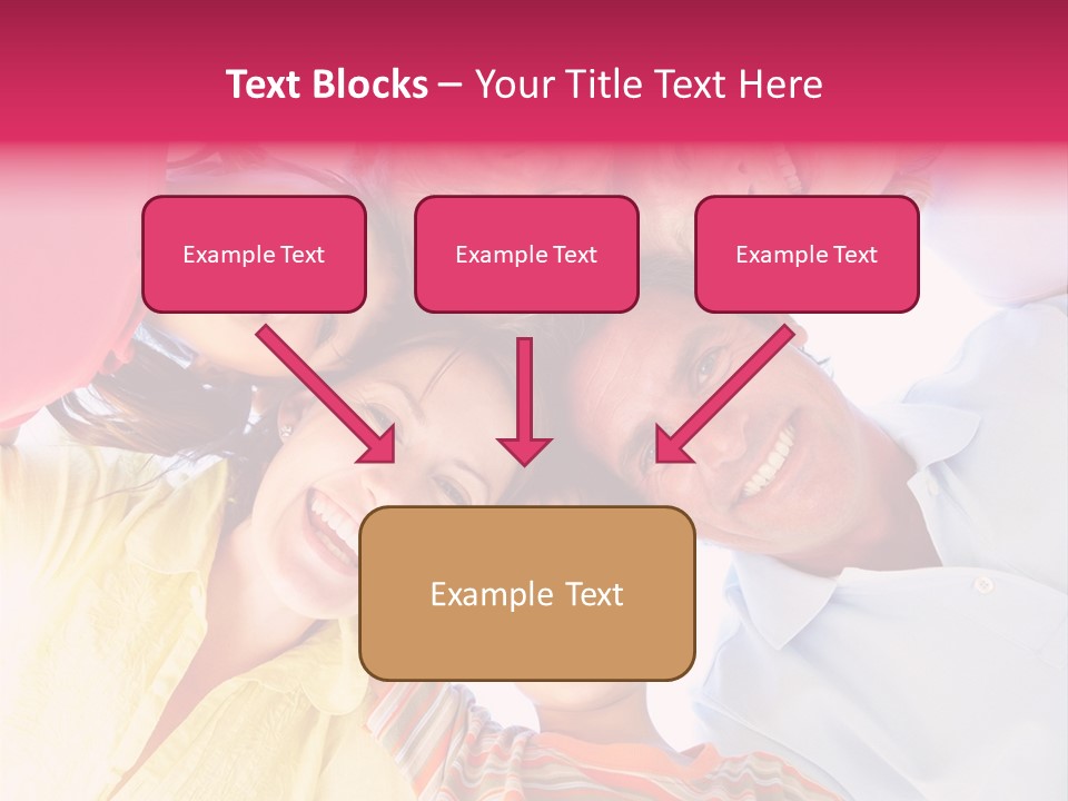 Girl Smiling Child PowerPoint Template