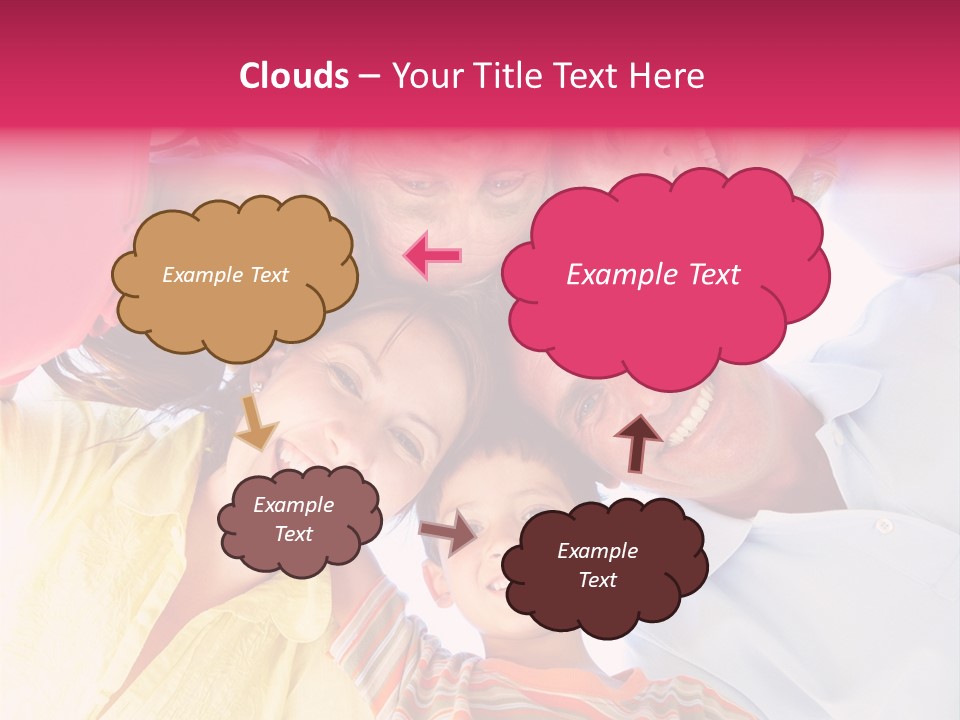 Girl Smiling Child PowerPoint Template