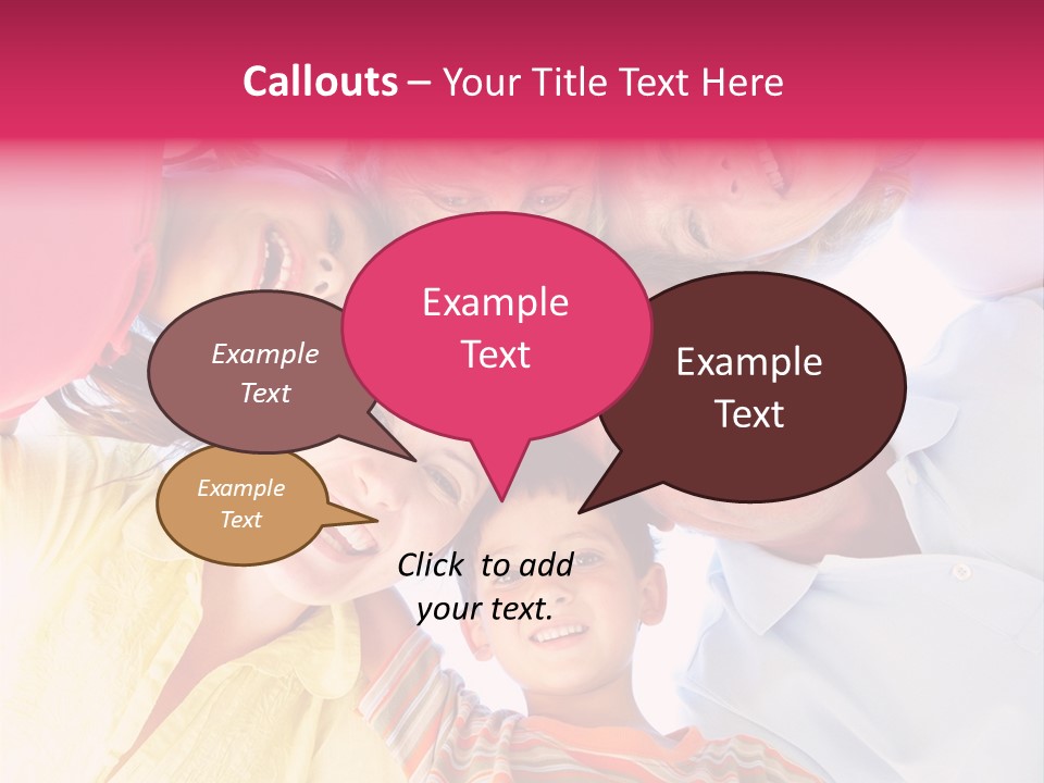 Girl Smiling Child PowerPoint Template