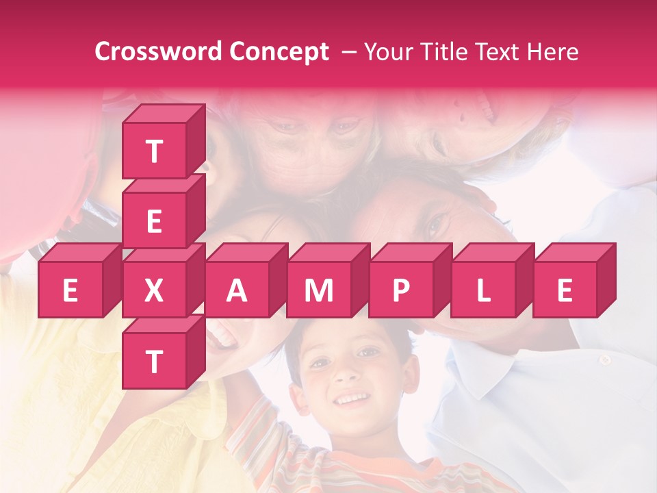 Girl Smiling Child PowerPoint Template