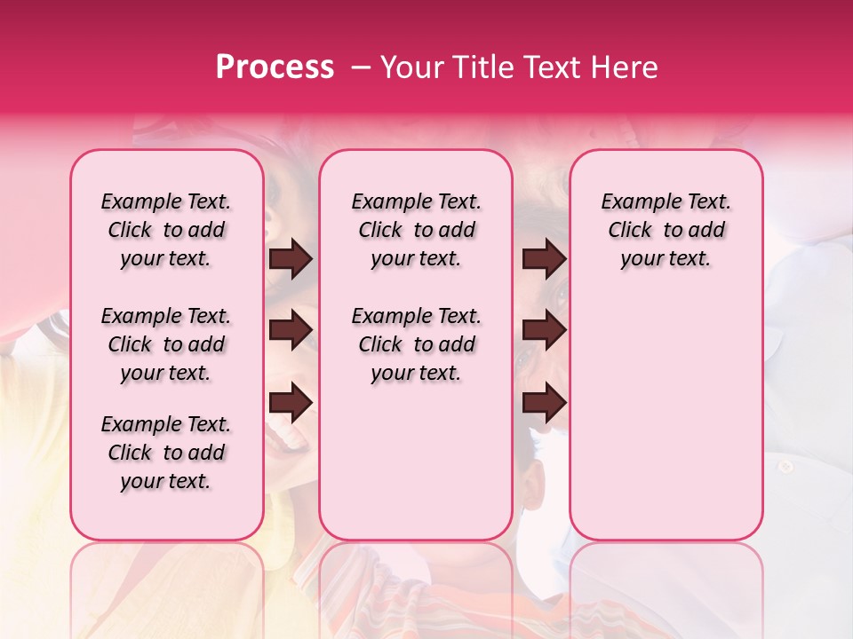 Girl Smiling Child PowerPoint Template