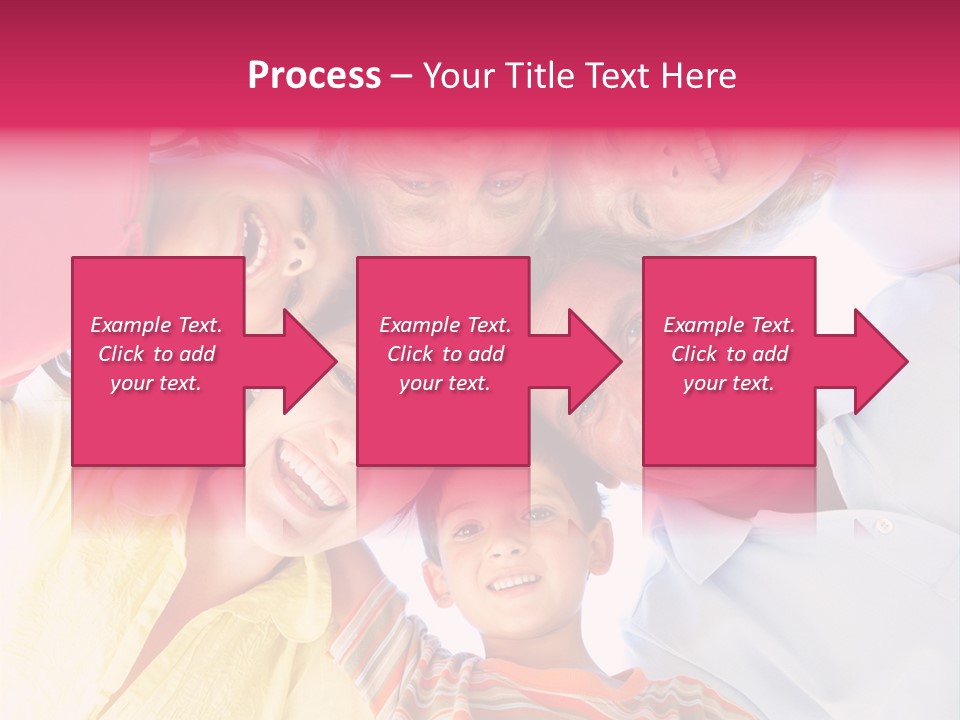 Girl Smiling Child PowerPoint Template