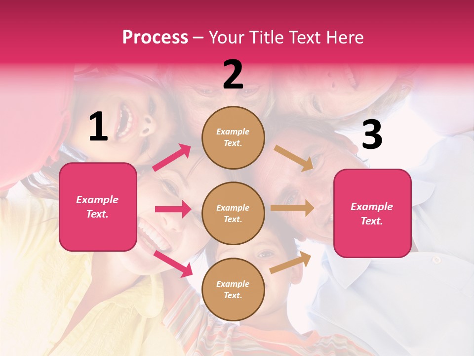 Girl Smiling Child PowerPoint Template