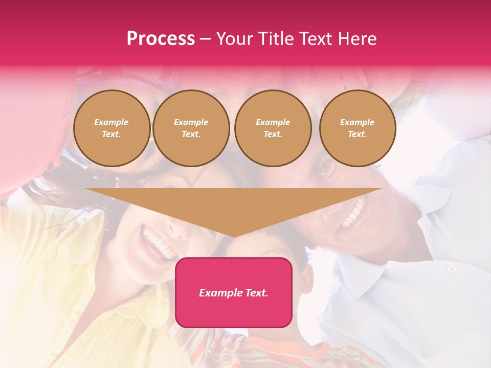 Girl Smiling Child PowerPoint Template