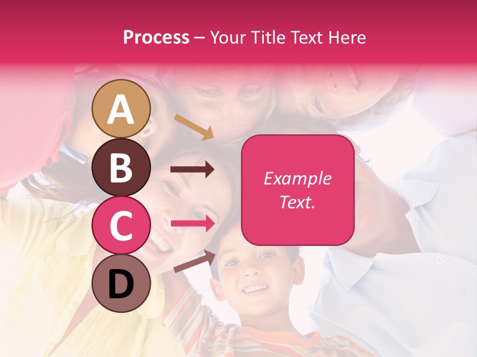 Girl Smiling Child PowerPoint Template