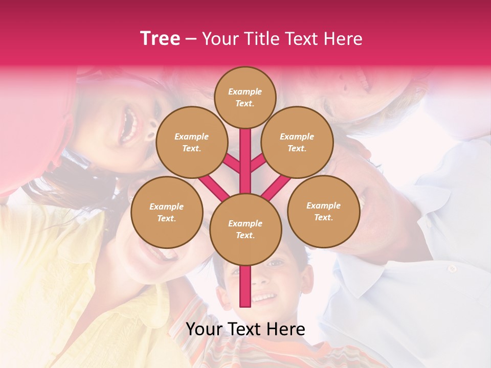 Girl Smiling Child PowerPoint Template