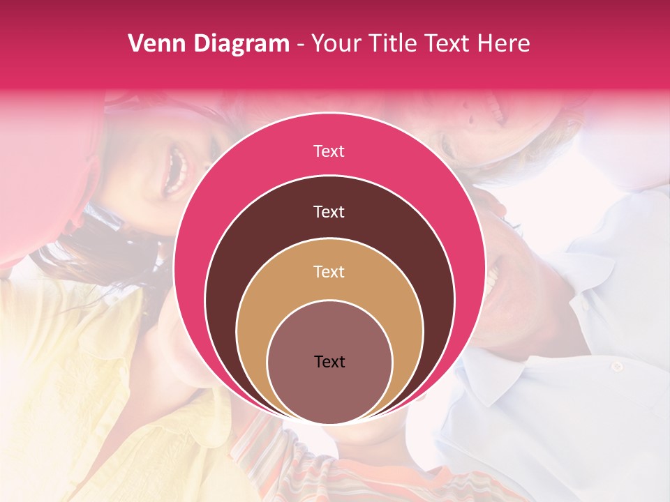 Girl Smiling Child PowerPoint Template